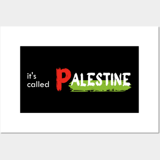 It's Called Palestine Posters and Art